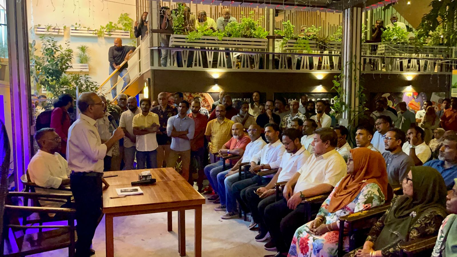 ޗެއާޕާސަން އާއެކު އެމްޑީޕީއަށް ކައުންސިލް އިންތިހާބު ނަގައިދޭން މަސައްކަތްކުރާނަން: ރައީސް ނަޝީދު